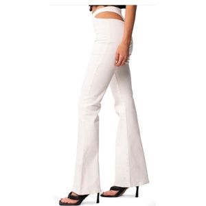 Kira Cutout High Waist Flare Jeans.  Size: XS (2)